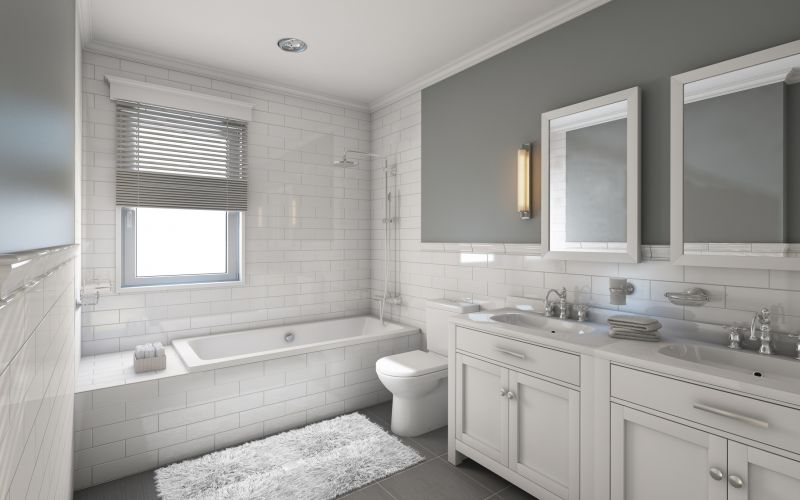 Contemporary Bathroom with Neutral Tones