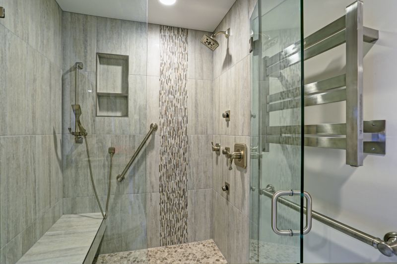 New Shower with Custom Tiles